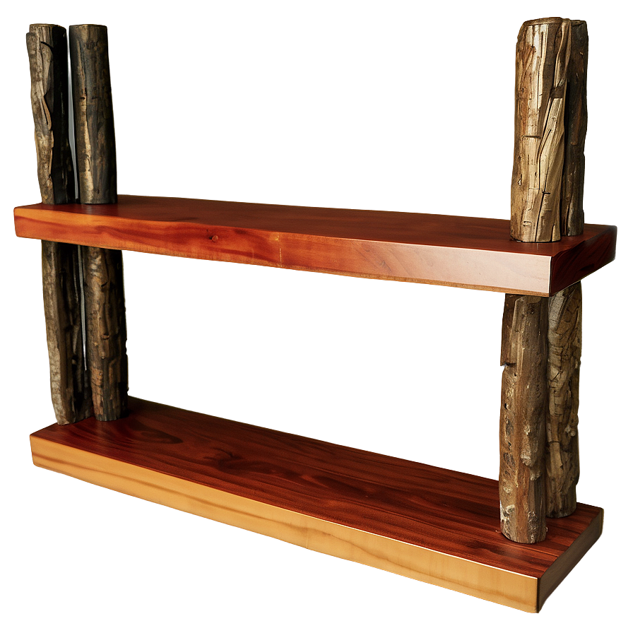Exotic Wood Shelf Collections Png 06272024 PNG