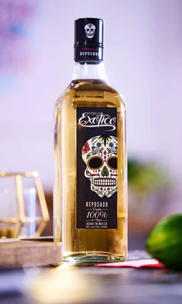 Exotisk Tequila Reposado Selectiv Fokus Tapet Wallpaper