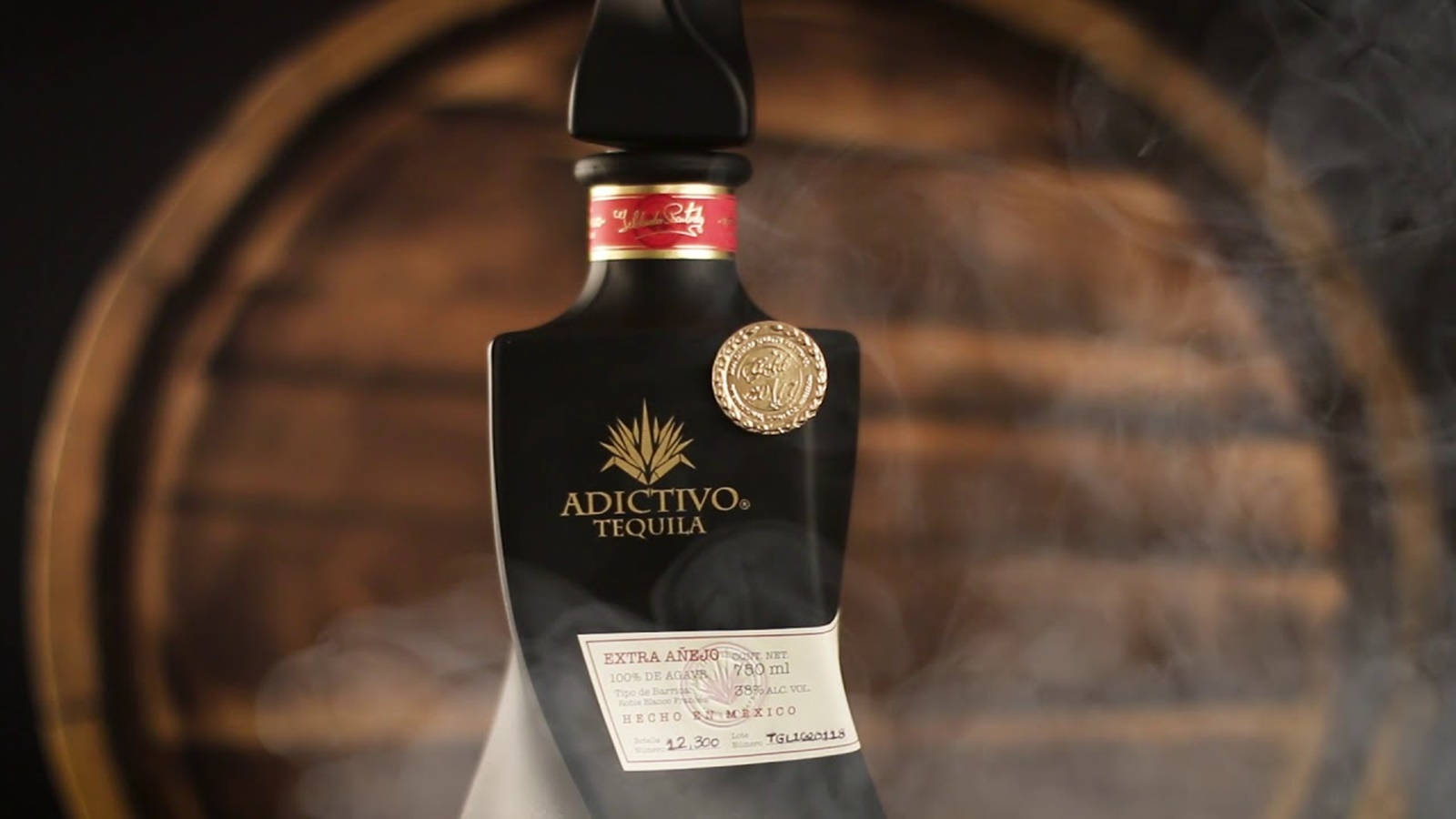 Expensive Adictivo Extra Anejo Black Tequila Picture