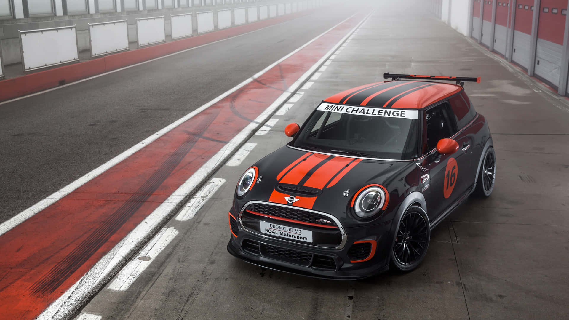 "experience High-octane Performance With The Mini John Cooper Works" Wallpaper