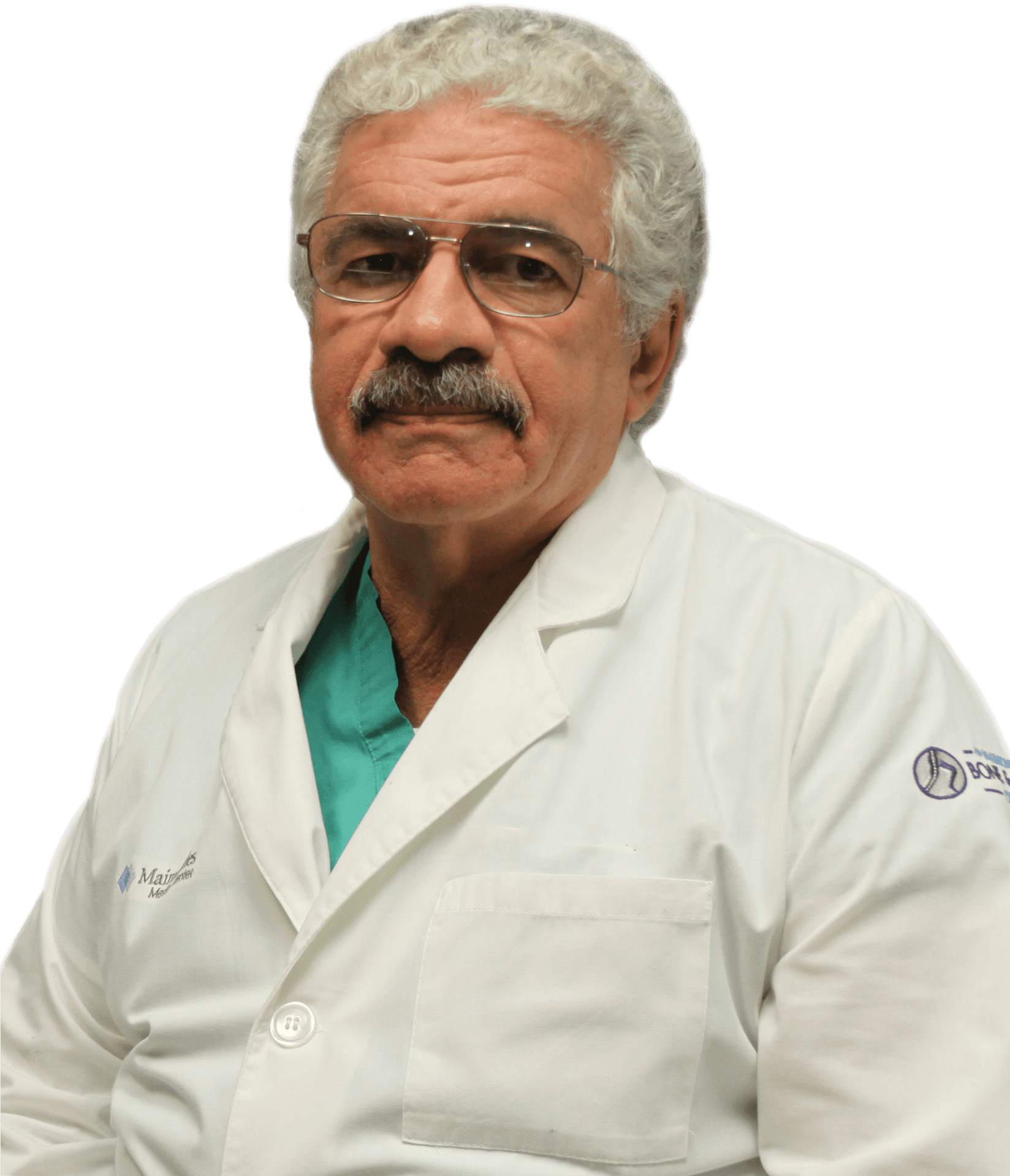 Experienced Male Physician Portrait PNG