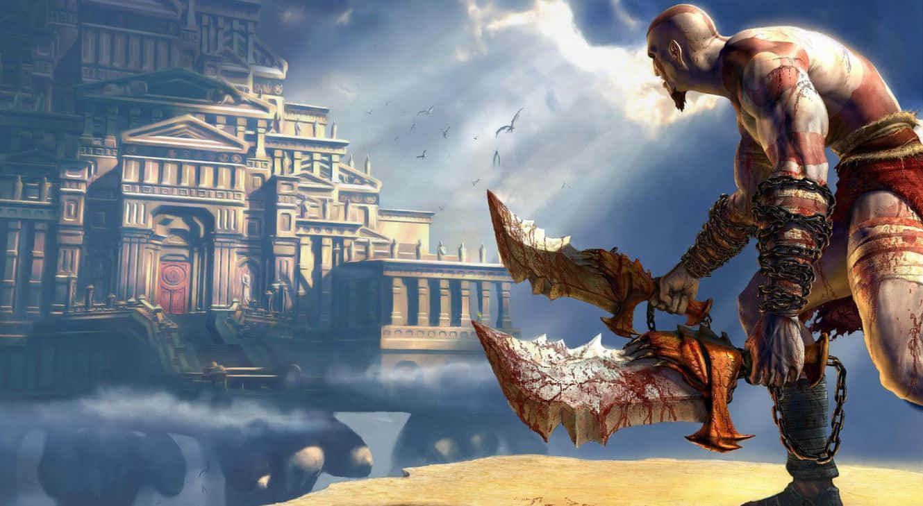 Experimentael Viaje De Kratos Y Atreus En God Of War
