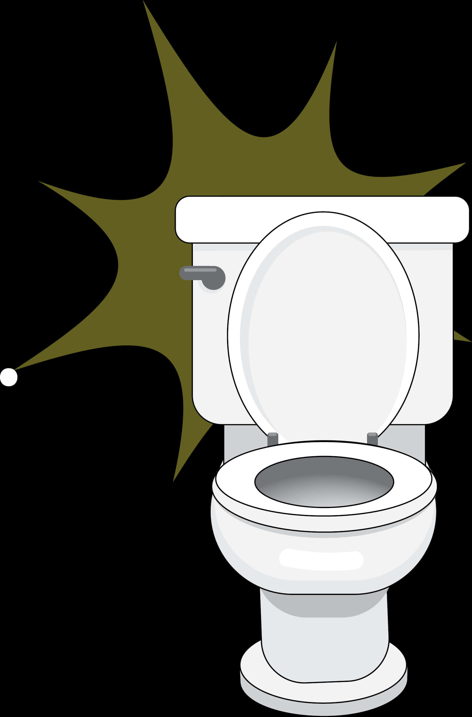 Exploding Toilet Cartoon PNG