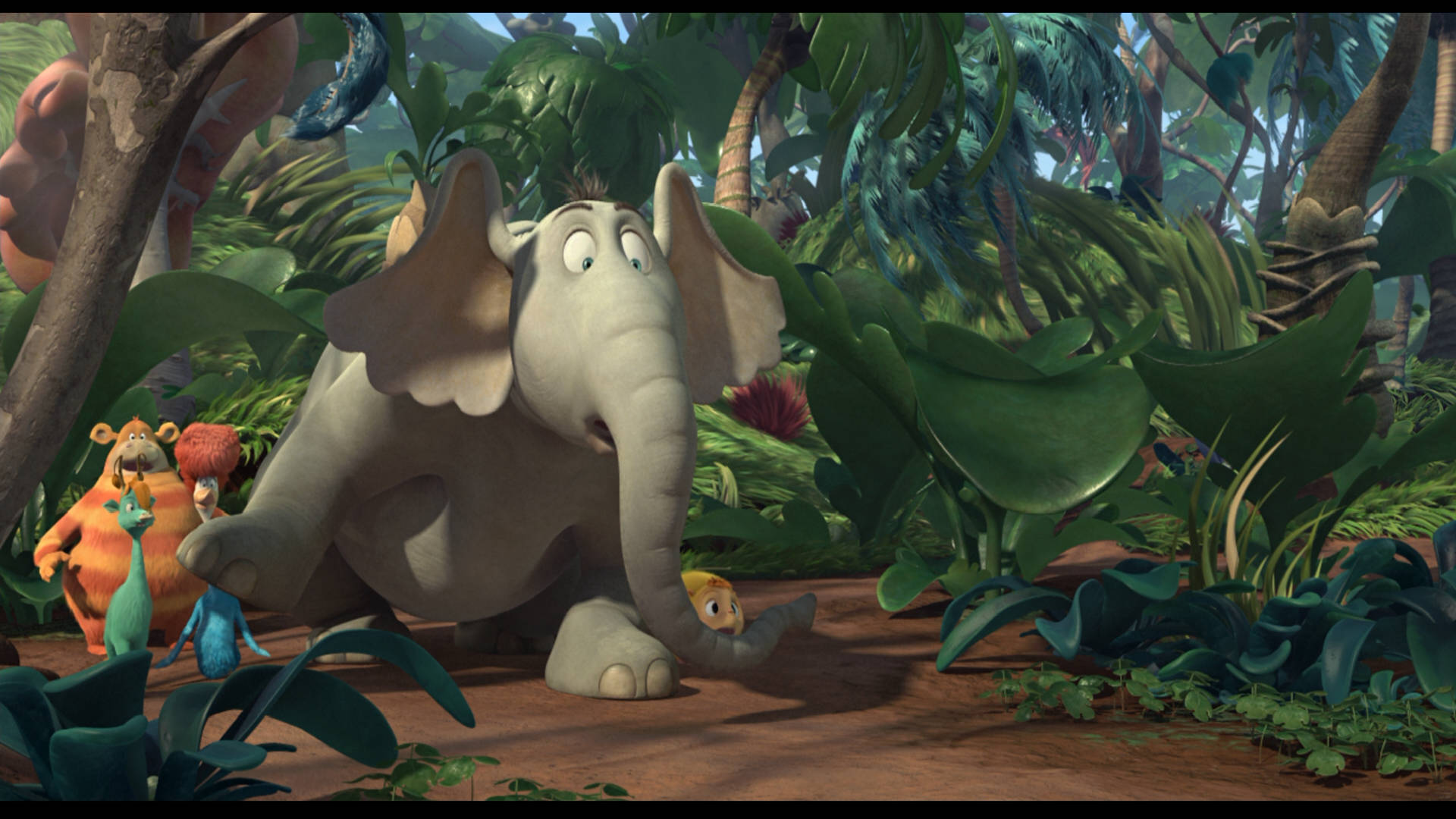 Erkundeden Dschungel: Horton Hört Ein Hu! Wallpaper