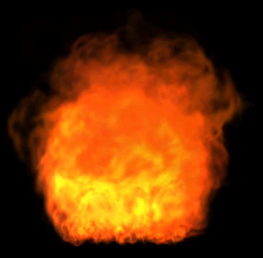 Red Fire Explosion Background Effects