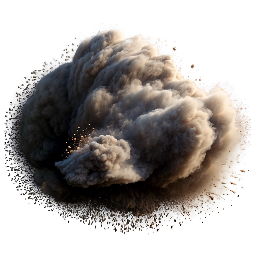 Explosion Dust Transparent Png 05262024 PNG