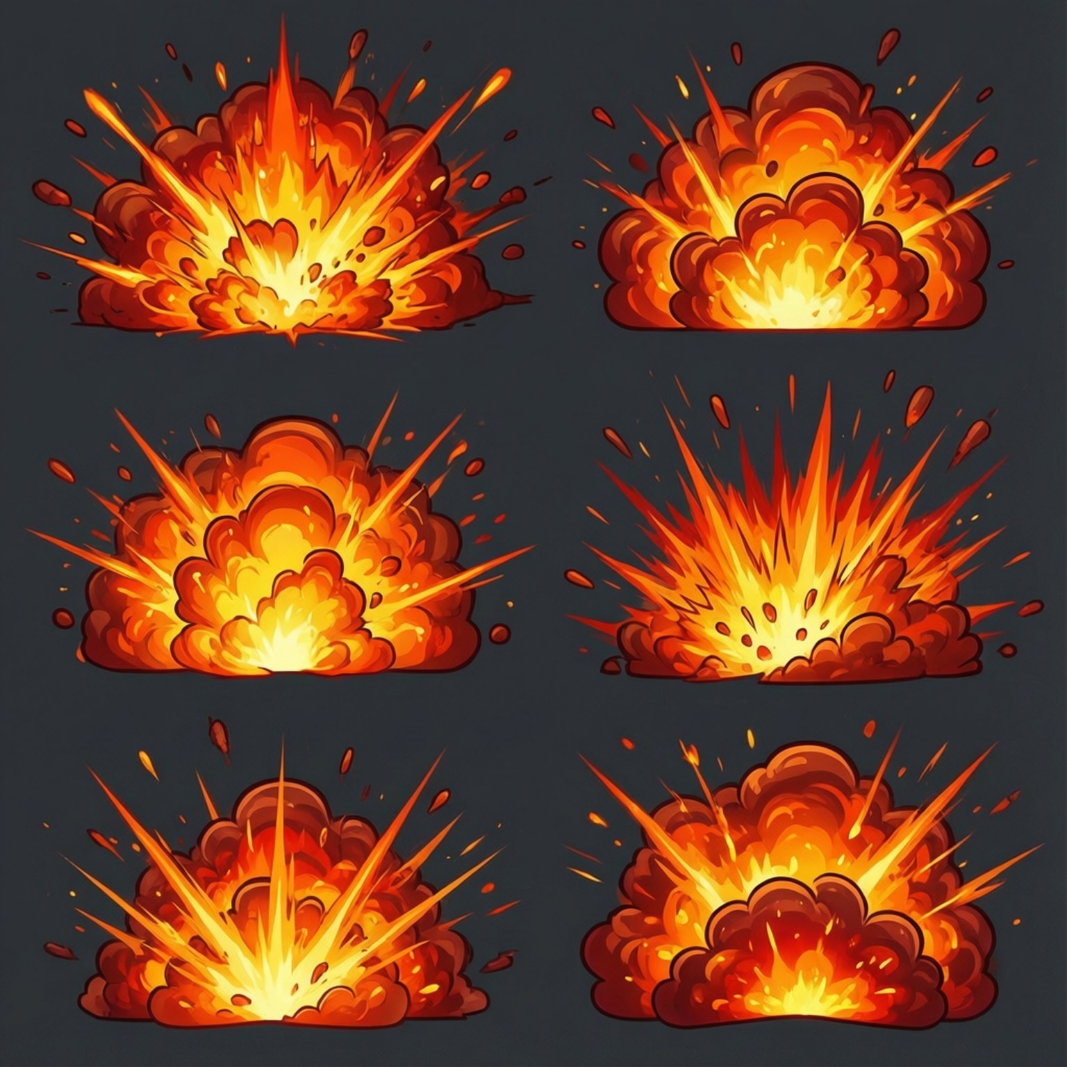Eksplosionseffekt Sprite Ark Wallpapers