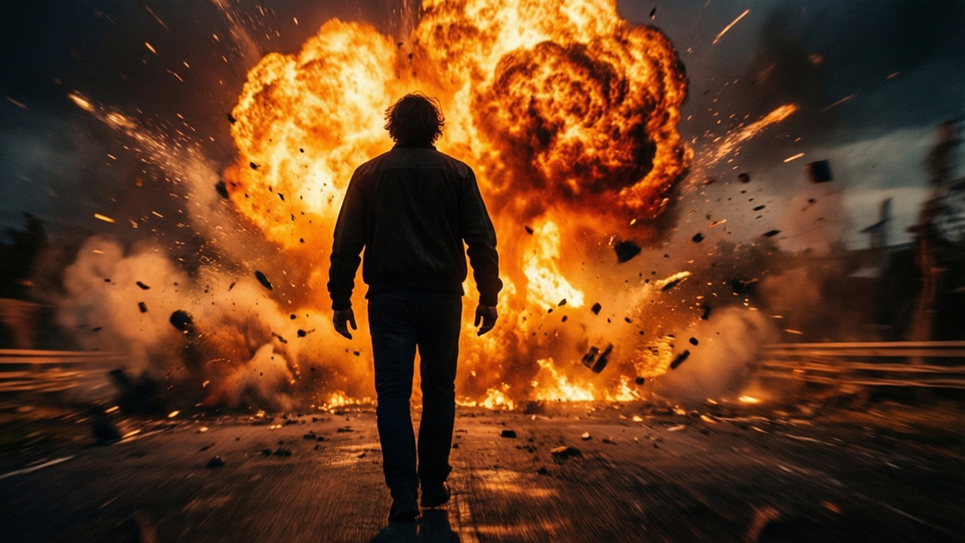Sortie d'explosion Fonds d'écran