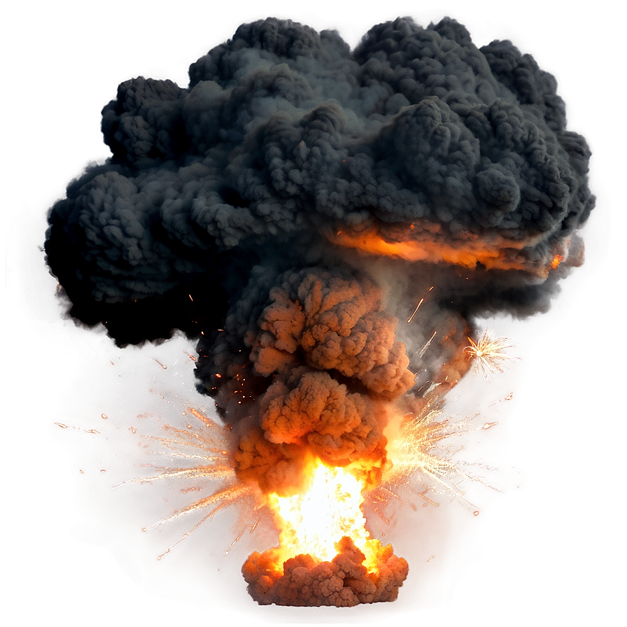 Explosion Transparent Png For Photoshop Eor PNG