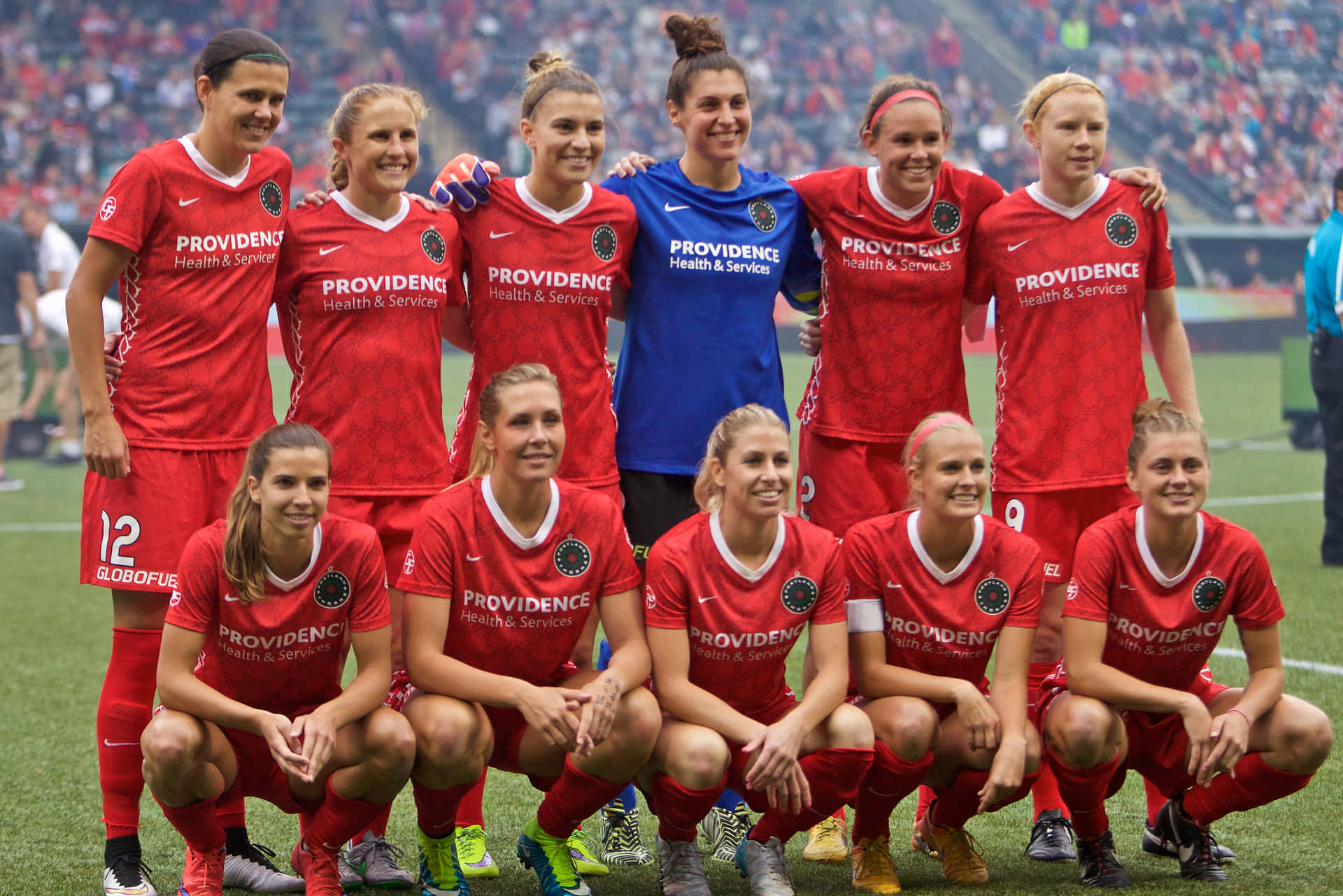 Explosive Action At Portland Thorns Fc Game Wallpaper