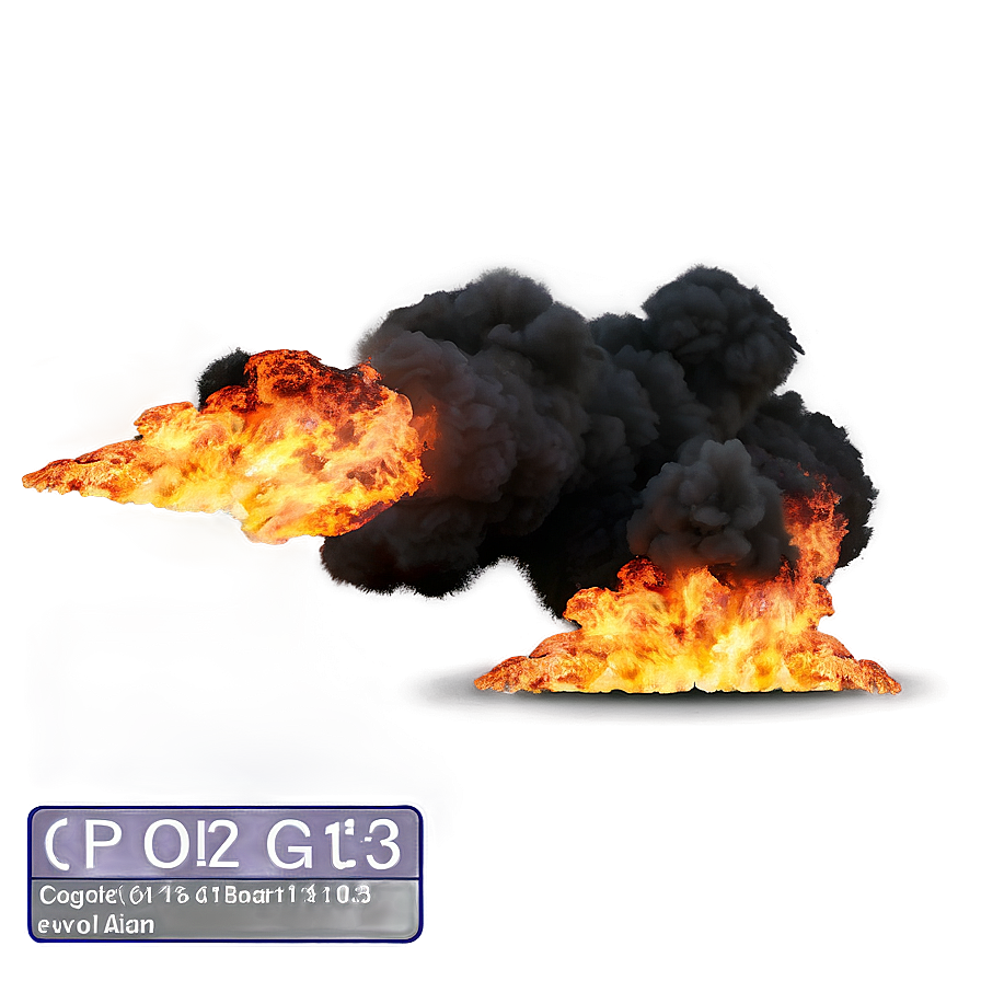 Explosive Fire Overlay Png 06272024 PNG