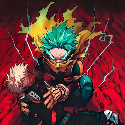 Explosive_ Hero_ Bakugou_ Profile Wallpaper