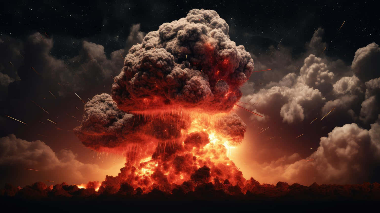 Explosive_ Nuclear_ Mushroom_ Cloud Wallpaper