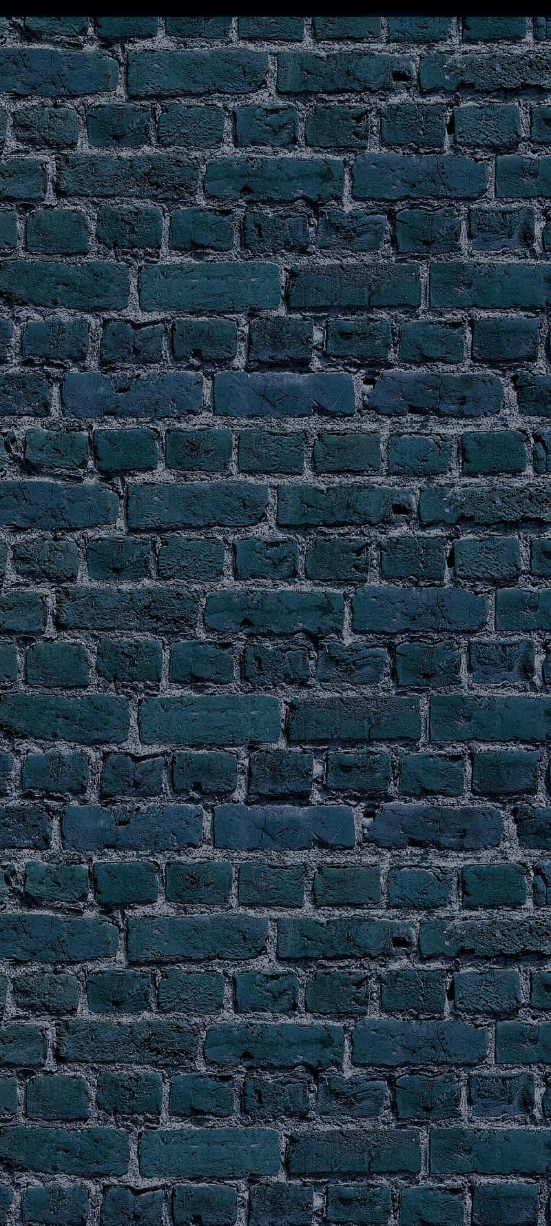 Exposed Dim Brick Wall Wallpaper