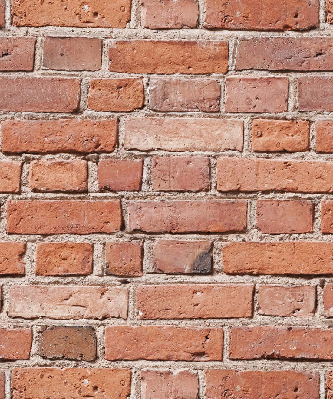 Exposed Light Brown Bricks Wallpaper