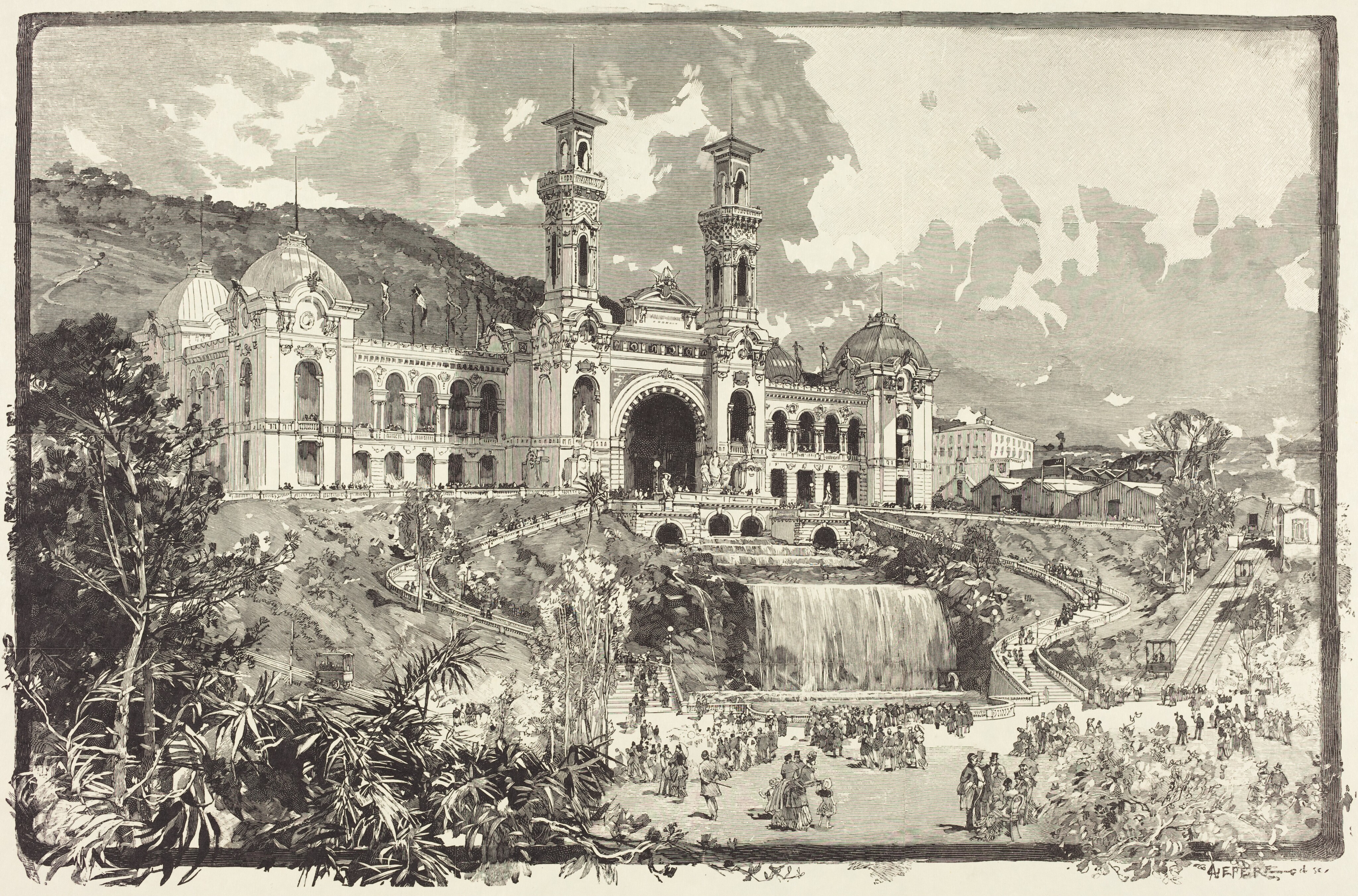 Exposition de Nice Wallpaper