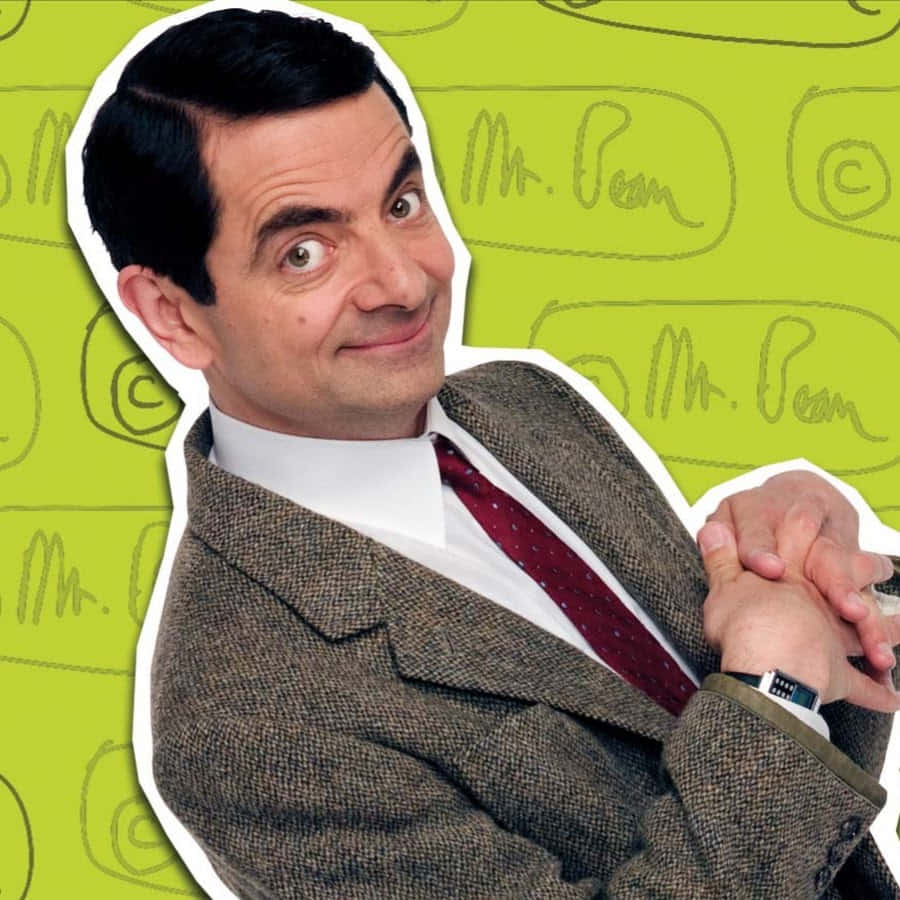 Expresiónde La Cara Divertida De Mr. Bean.