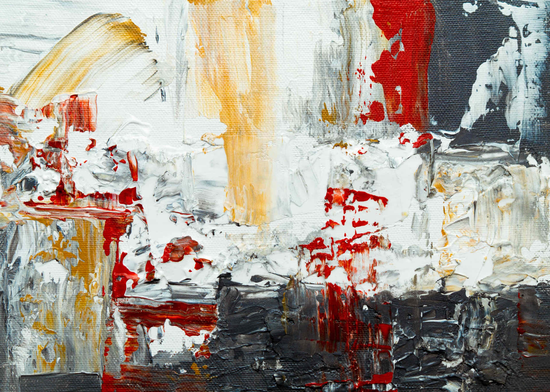 Vibrant Abstract Expressionist Painting Wallpaper