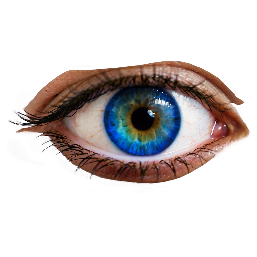 Expressive Blue Eyes Png 06122024 PNG