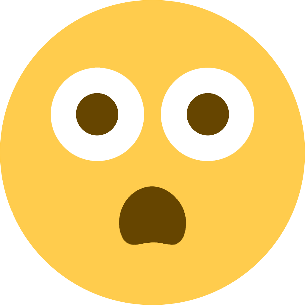 Expressive Sad Emoji Face PNG