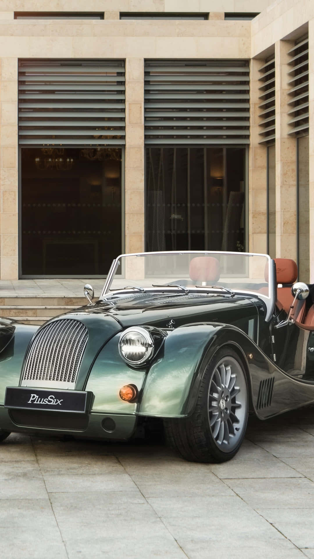 Exquisite Elegance: The Morgan Plus Six Luxury Vehicle Wallpaper