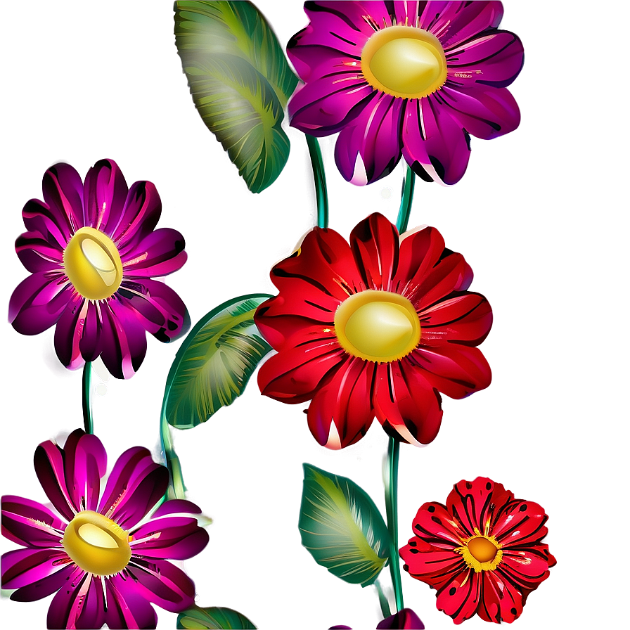 Exquisite Flower Design Transparent Png Svo PNG