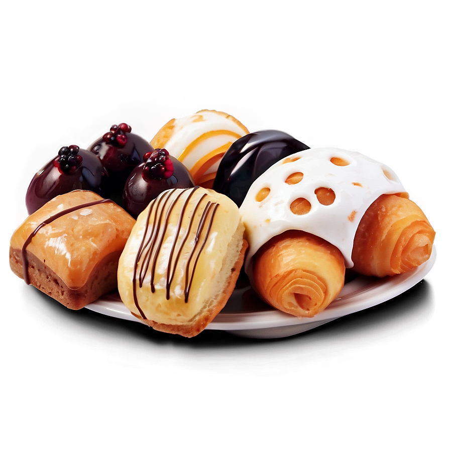 Exquisite French Pastries Png 67 PNG