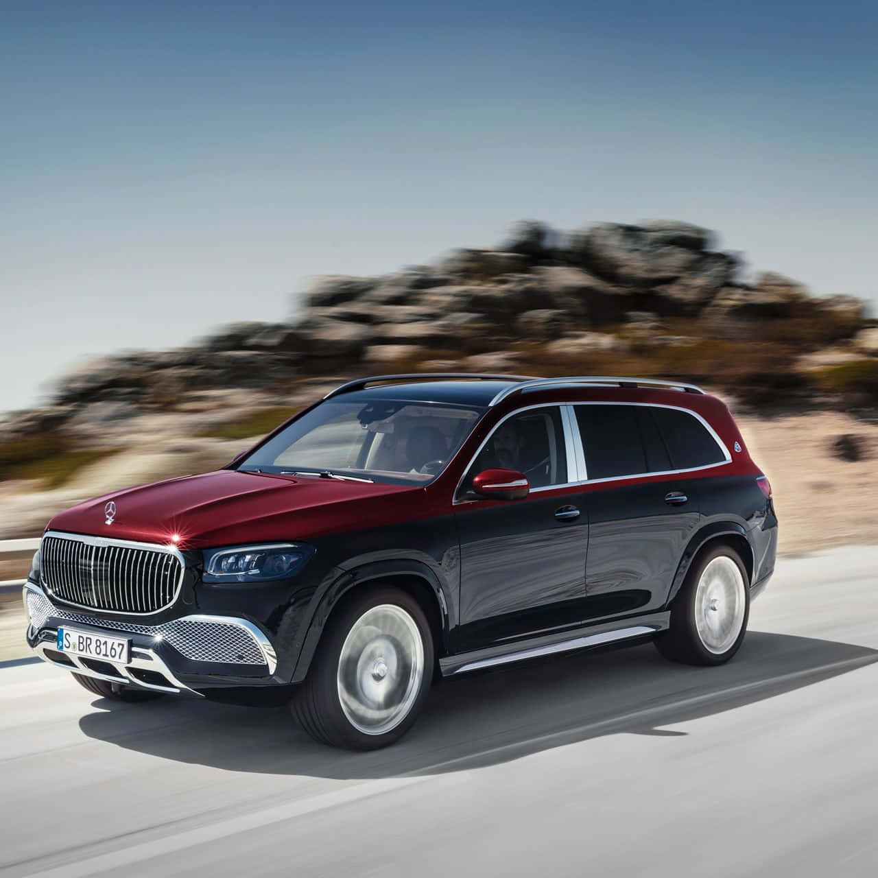 Exquisite Luxury - The Maybach Gls 600 Wallpaper