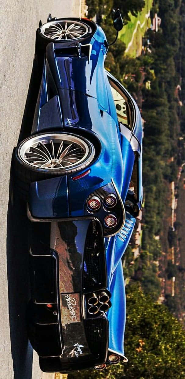 Exquisite Pagani Zonda C12 Roadster Showcasing Italian Craftsmanship Wallpaper