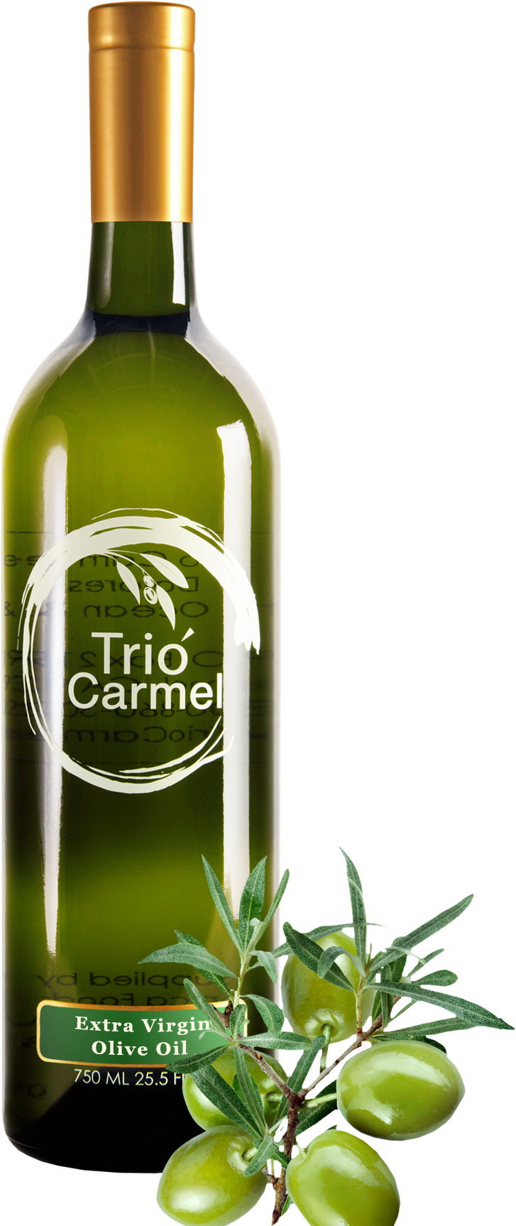 Extra Virgin Olive Oil Bottle With Olives PNG