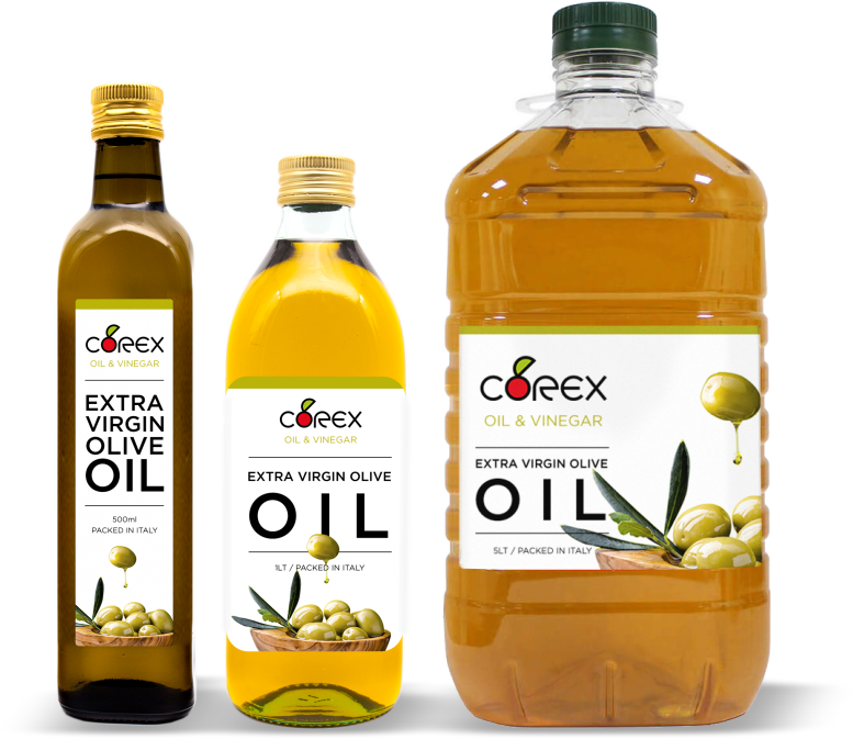 Extra Virgin Olive Oil Selection PNG