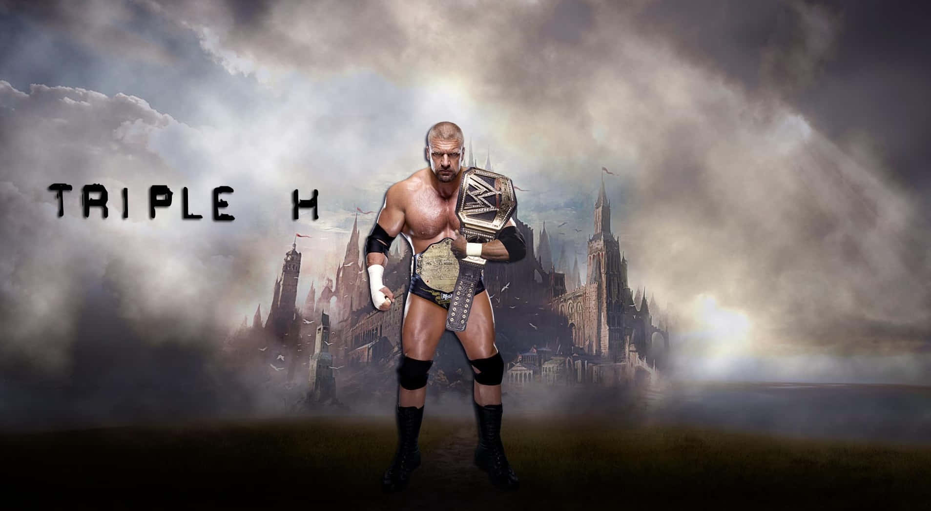 Extraordinariográfico De Triple H Fondo de pantalla
