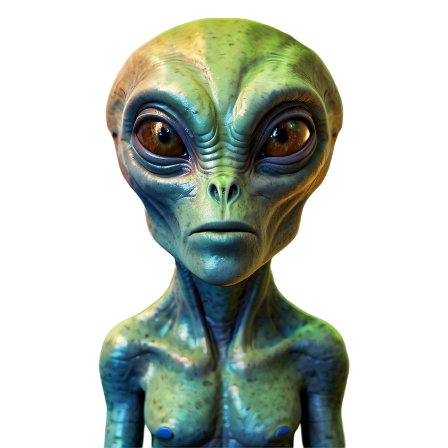 Extraterrestrial Alien Being Png 05032024 PNG