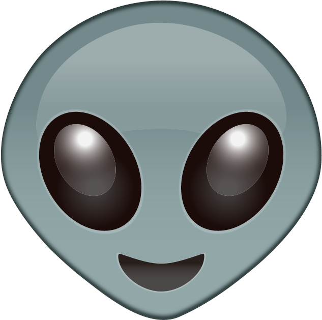 Extraterrestrial Facebook Emoji PNG