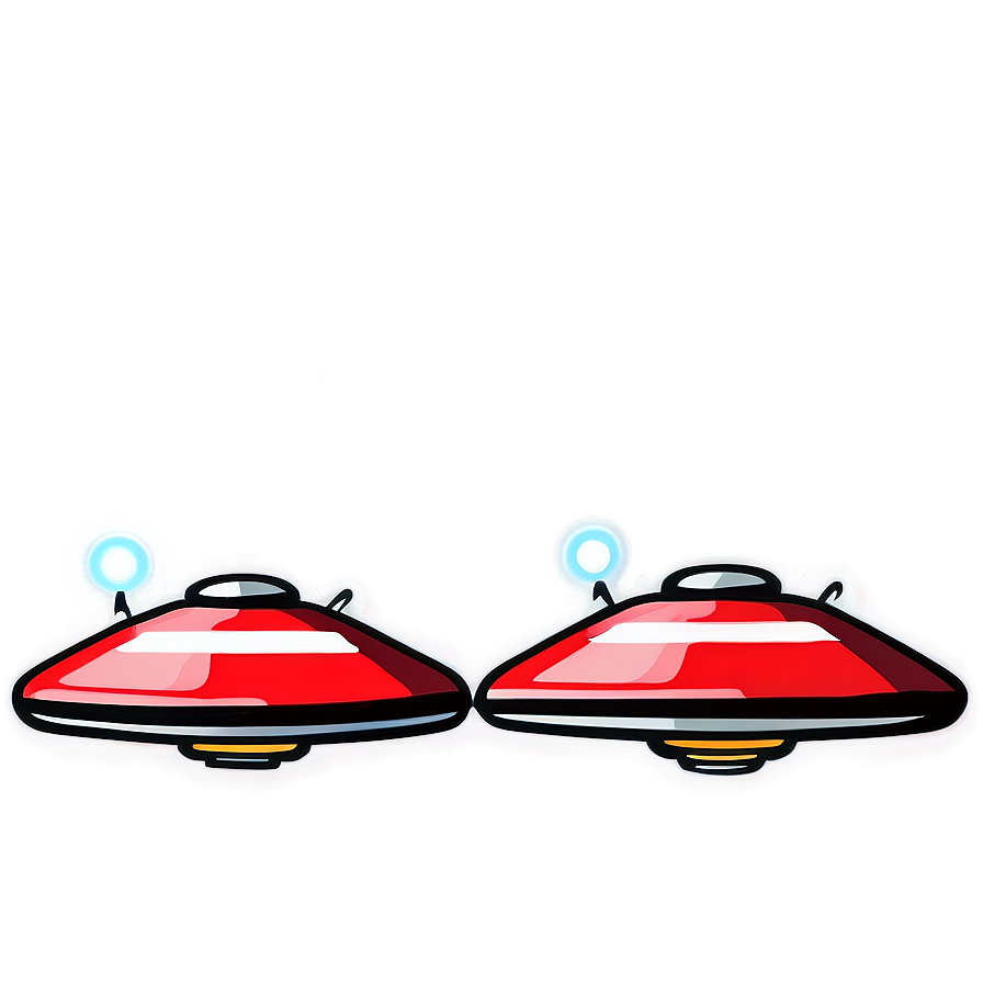 Extraterrestrial Flying Saucer Fleet Png Kic78 PNG