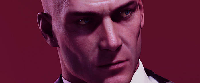 Extreme Closeup Of Agent 47 In Hitman 2018 Wallpaper