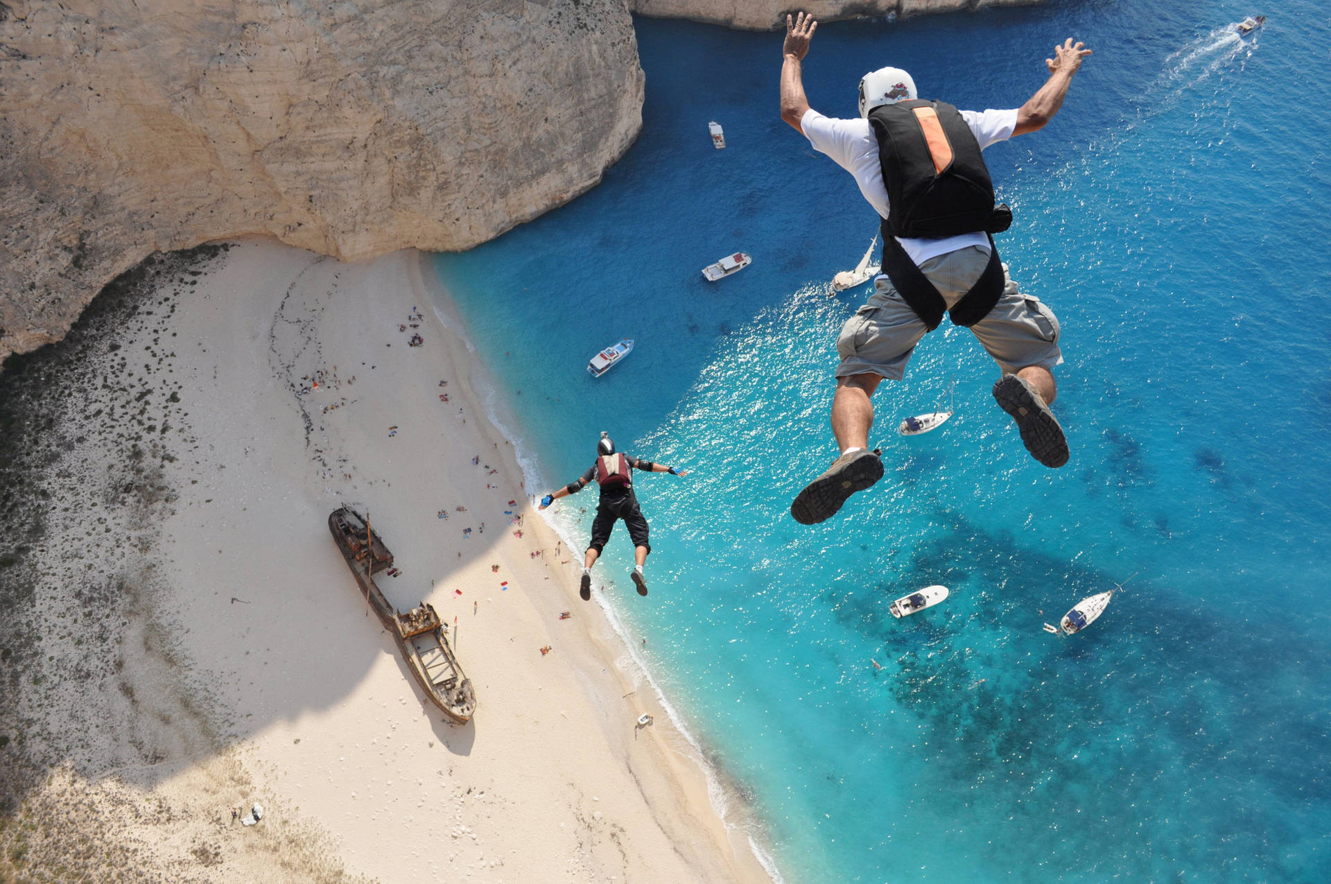 Extreme Sports Base Jumping Picture