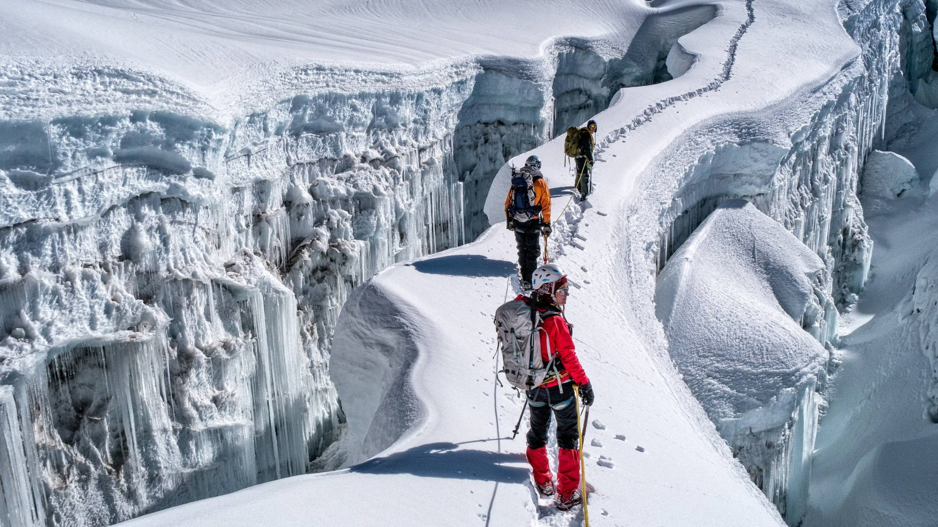 Extreme Sports Mountaineering Everest Background