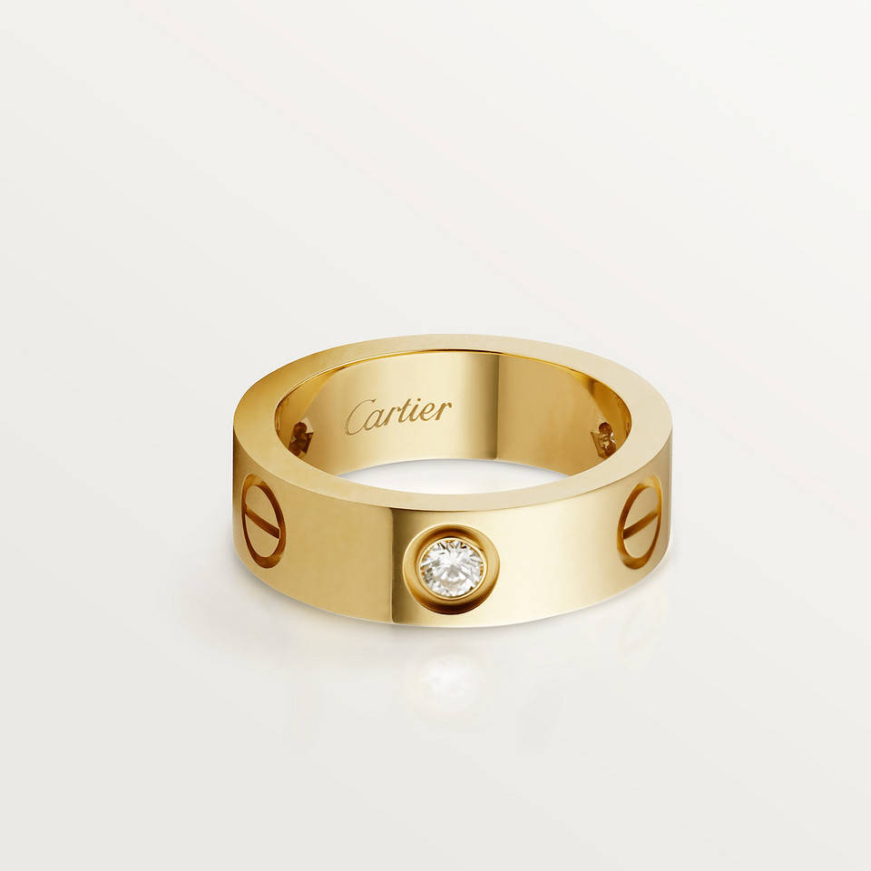 Extremely Small Cartier Ring Wallpaper