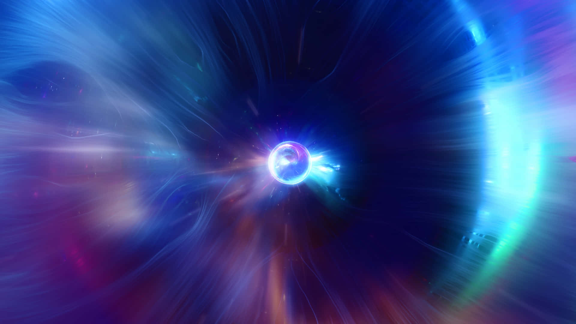 A Blue And Purple Swirling Background