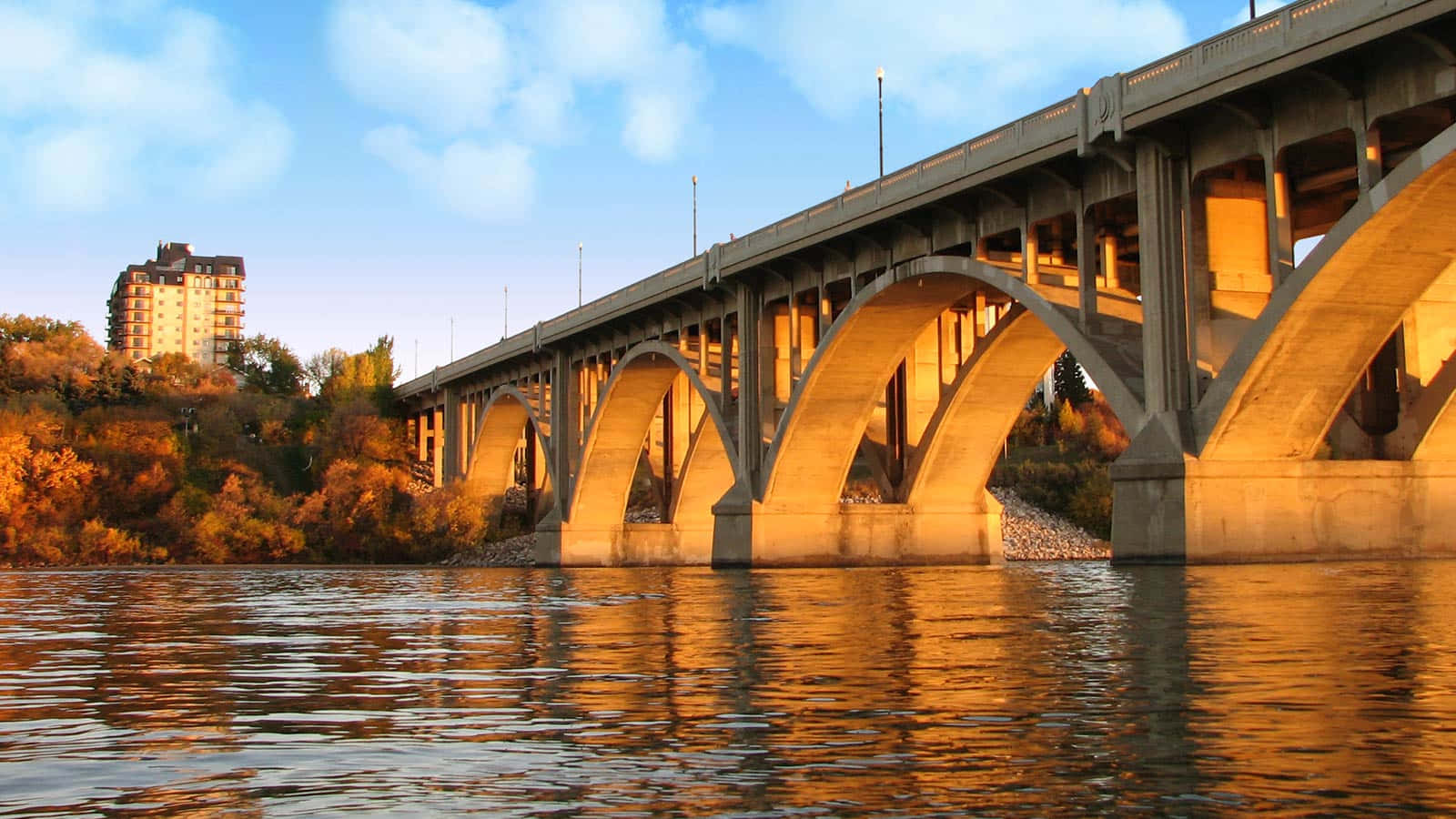 Eye-catching Landscape Of Saskatoon’s Natural Beauty Wallpaper