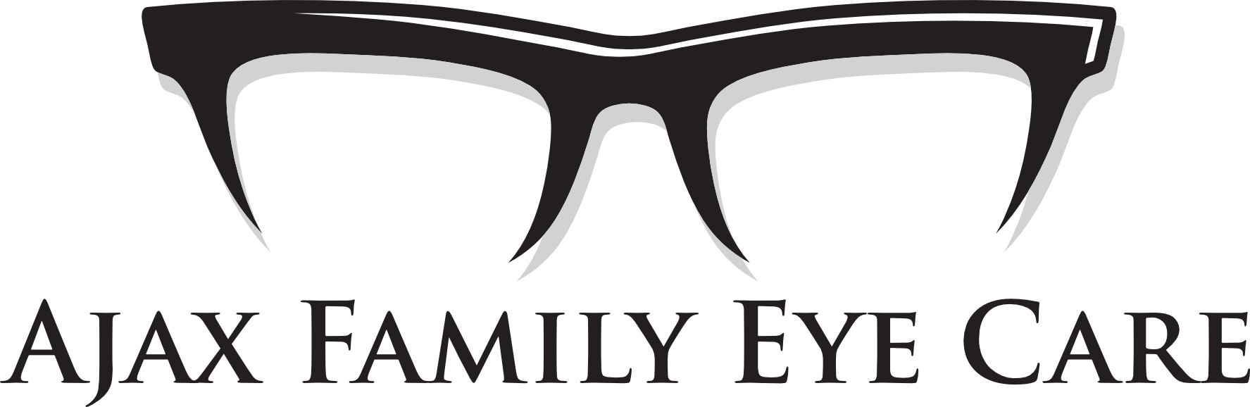 Eyeglass Logo Ajax Family Eye Care PNG