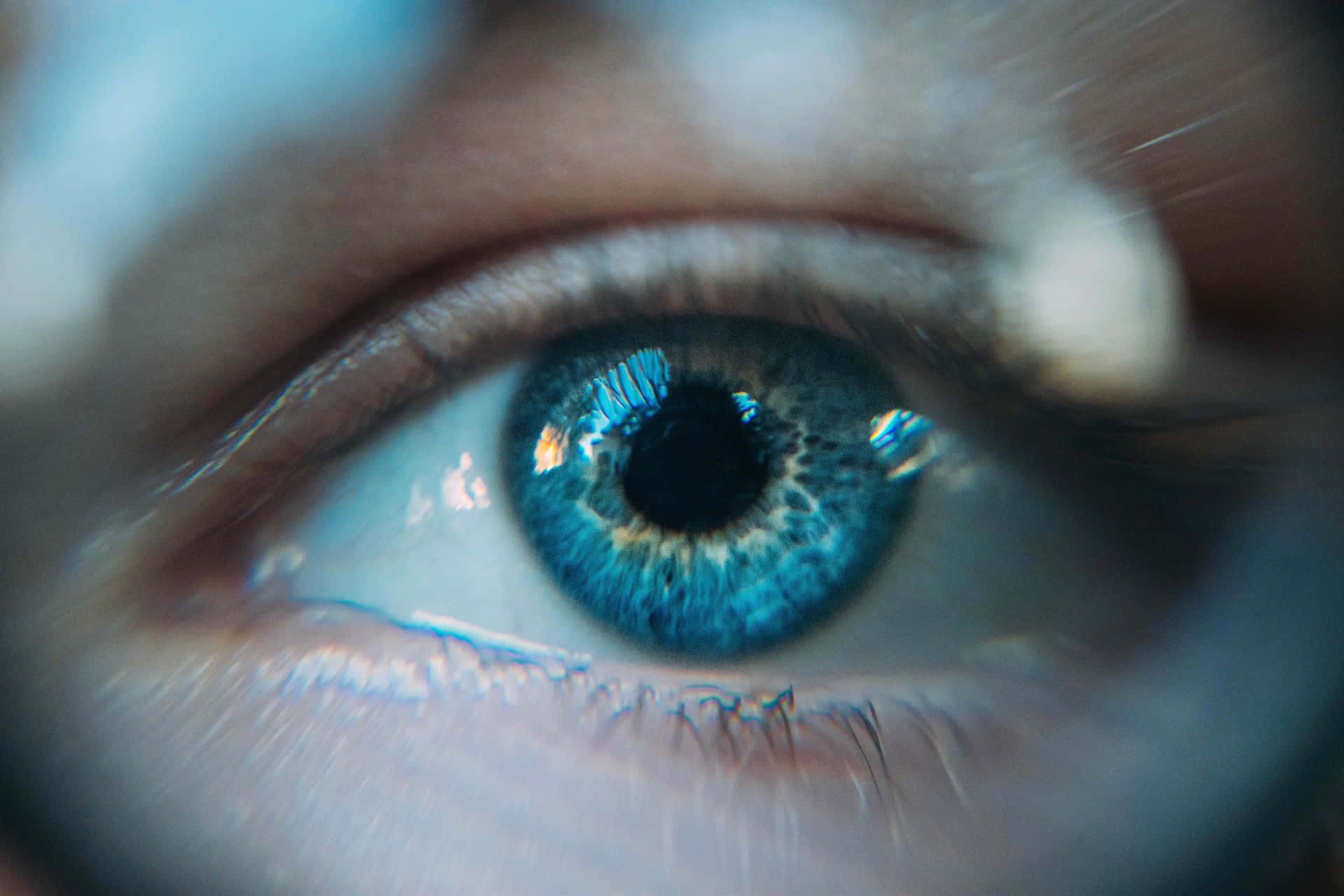 Intriguing Human Eye Close-up
