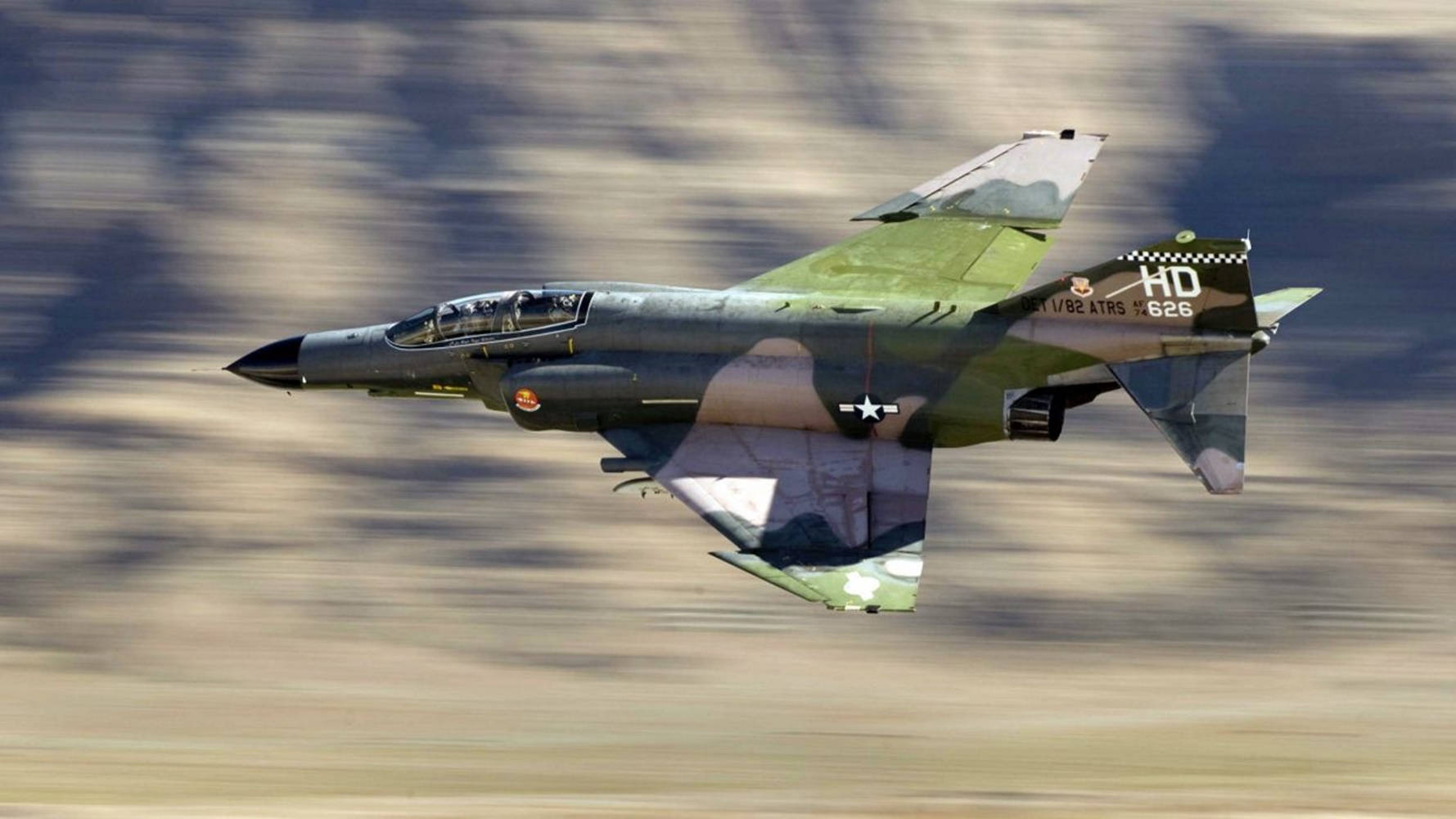 Avionesde Combate F-4 Phantom Ii Fondo de pantalla