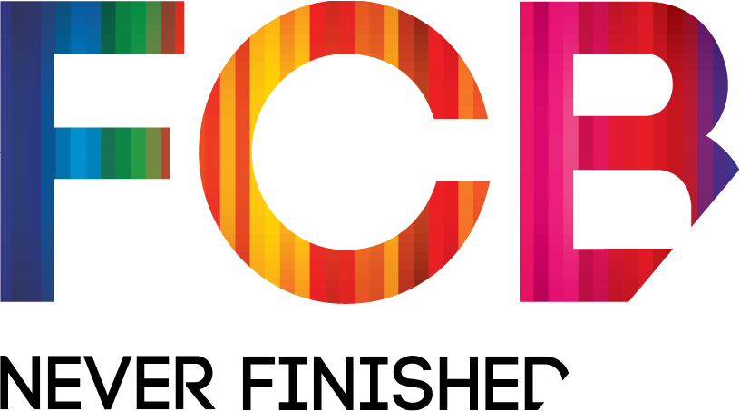 F C Barcelona Colorful Logo Design PNG