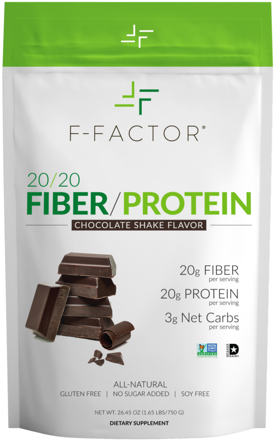 F Factor Fiber Protein Chocolate Shake PNG