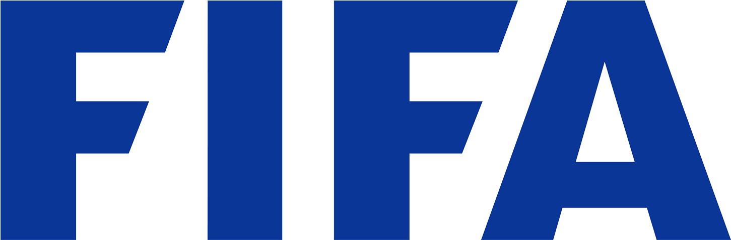 F I F A Logo Blue Background PNG