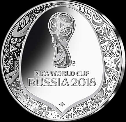 F I F A World Cup Russia2018 Commemorative Coin PNG