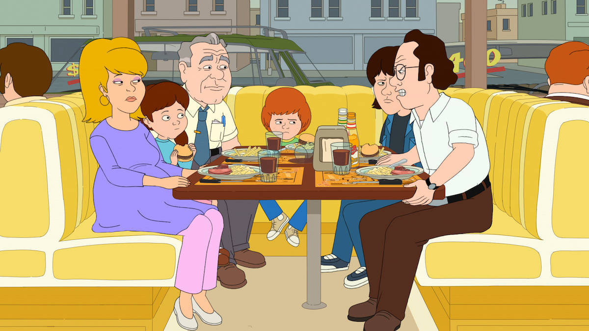 F Is For Family Fast Food Restaurant Wallpaper