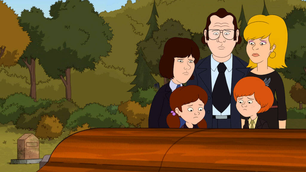 F Is For Family In Woods Wallpaper
